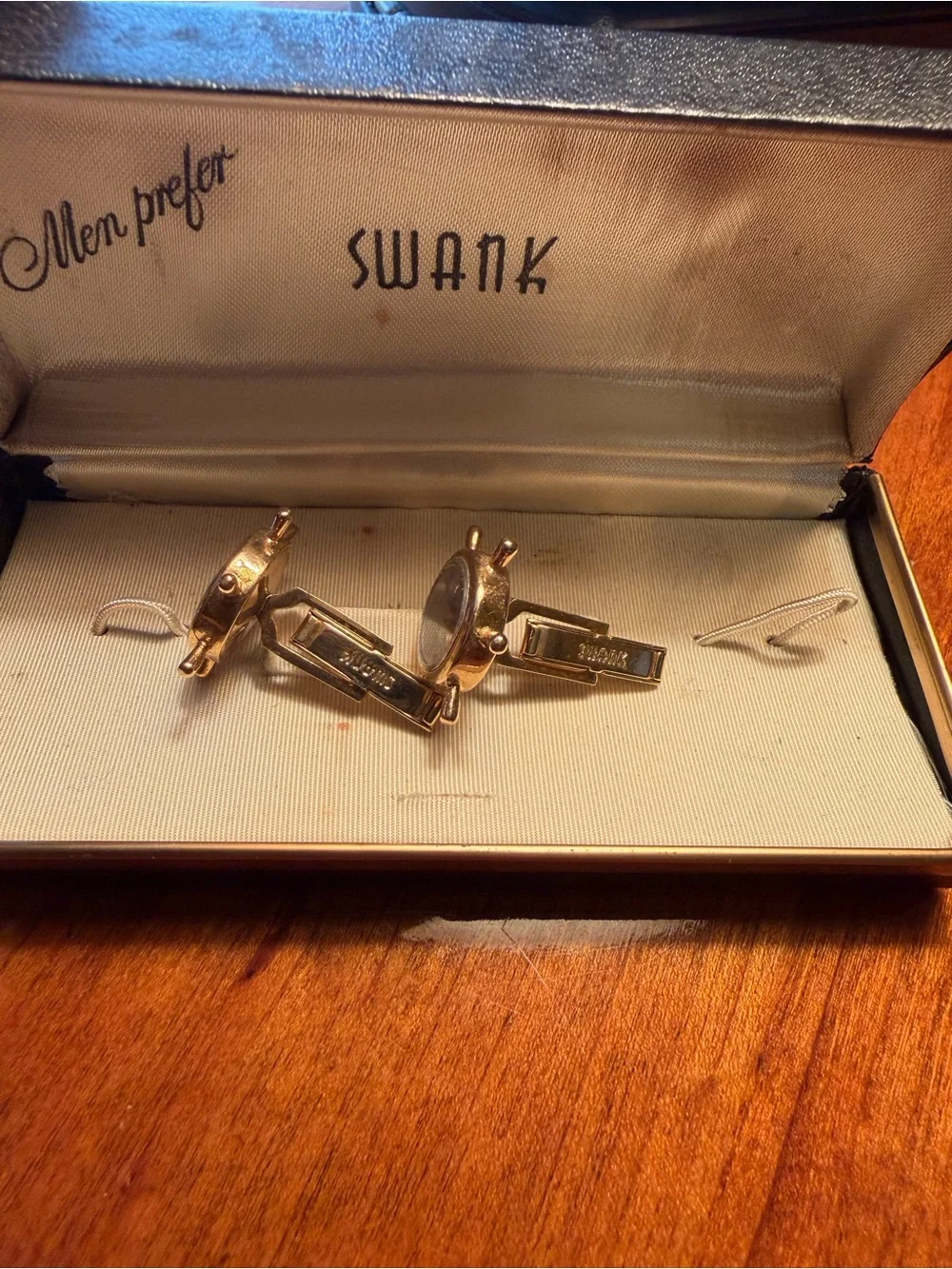 SWANK Gold Tone Nautical Vintage Collection